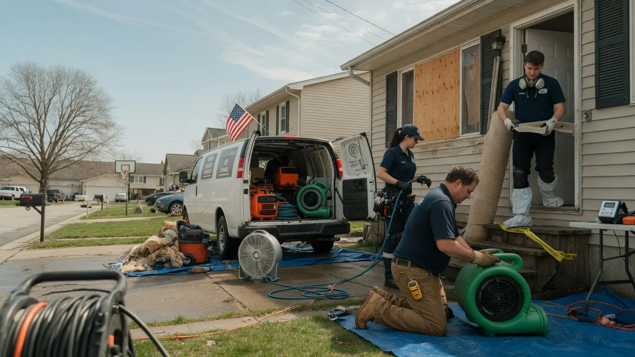 Water Damage Restoration in Newton, IA near me